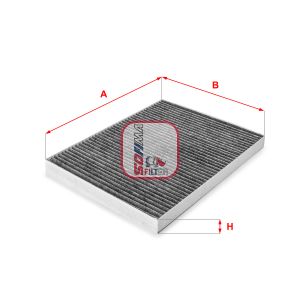 Filtro, filtro abitacolo SOFIMA S 4112 CA