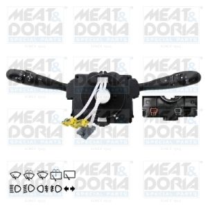 Interruptor combinado sob o volante (indicadores; luzes; limpa para-brisas) MEAT & DORIA 231475