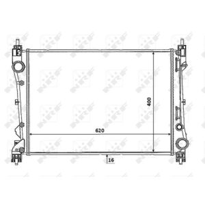 Kühler, Motorkühlung NRF 53935
