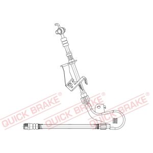 Bremsschlauch QUICK BRAKE 58.887X