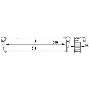 Arrefecedor do motor MAHLE CR 778 000S