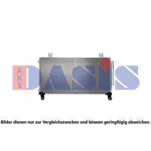 Condenseur (climatisation) AKS DASIS 102052N
