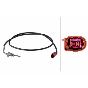Abgastemperatursensor HELLA 6PT 358 226-541