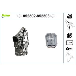 Regulador de janelas VALEO 852503
