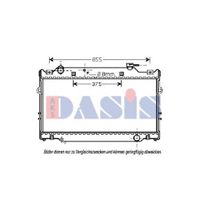 Motorkühler AKS DASIS 210174N