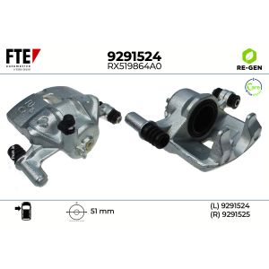 Étrier de frein FTE 9291524