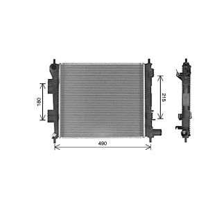 Arrefecedor do motor AVA COOLING HY2488