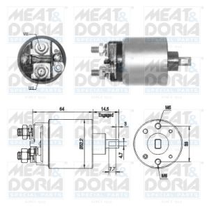 Magneettikytkin, startti MEAT & DORIA 46274