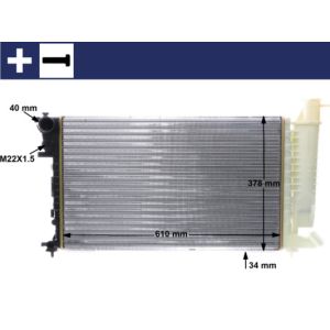 Arrefecedor do motor MAHLE CR 497 000S