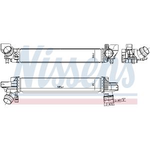 Intercooler NISSENS 961233