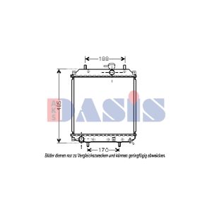 Motorkühler AKS DASIS 360024N