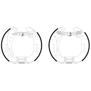 Bremsbackensatz TEXTAR 84081700
