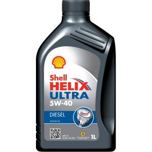 Huile moteur SHELL Helix Diesel Ultra 5W40, 1L