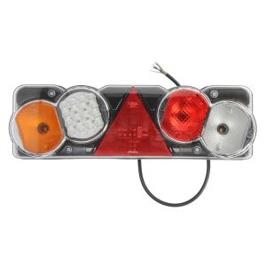 Luz traseira, direita (24V, vermelho) WAS 252 W39DZL esquerdo