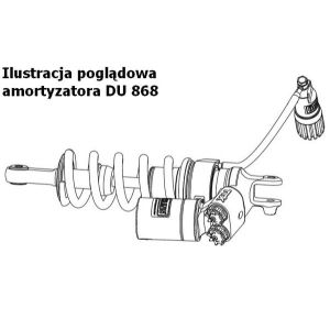 Schokdemper OHLINS OH DU 868