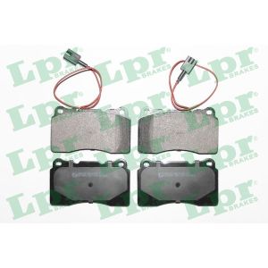 Bremsbelagsatz, Scheibenbremse LPR 05P1393