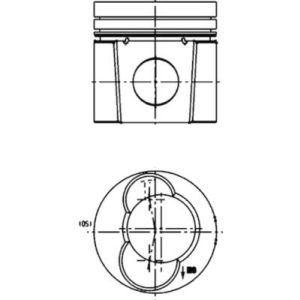 Kolben KOLBENSCHMIDT 99484600