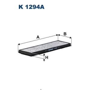 Filtro, aire habitáculo FILTRON K 1294A