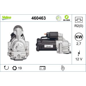 Starter VALEO 460463