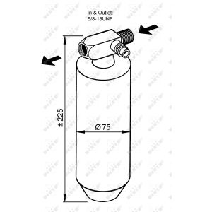 Kuivain, ilmastointilaite EASY FIT NRF 33113