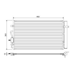 A/C-kondensor VALEO 822666