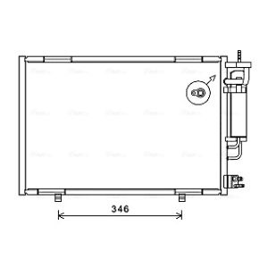 Condensador, ar condicionado AVA COOLING FD5490D AVA