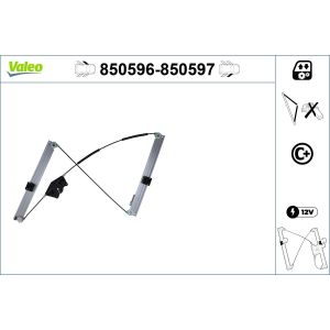 Elevalunas VALEO 850596