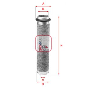 Luftfilter SOFIMA S 7166 A