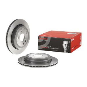 Disco de travão BREMBO 09N23521 atrás, ventilado, 1 Peça