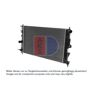 Motorradiateur  AKS DASIS 150890N