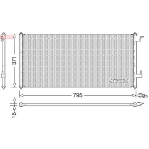 Kondensator, Klimaanlage DENSO DCN10030