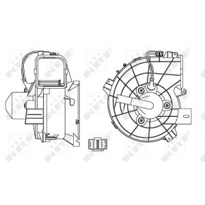 Interieurventilator NRF 34153