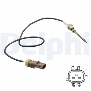 Sensor, temperatura de gases de escape DELPHI TS30268