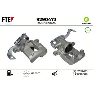 Étrier de frein FTE 9290473