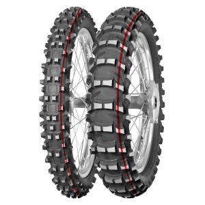 MITAS TERRA FORCE - MX SAND red 110/90-19 TT 62M, Pneu moto Arrière