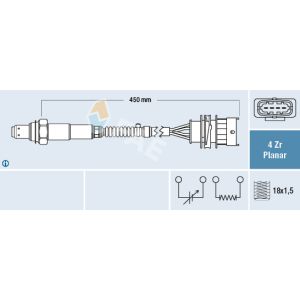 Sonda lambda FAE 77648