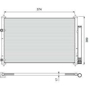 Condenseur (climatisation) VALEO 814392