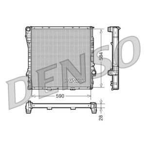 Radiador de motor DENSO DRM05116
