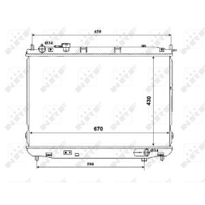 Kühler, Motorkühlung NRF 53847