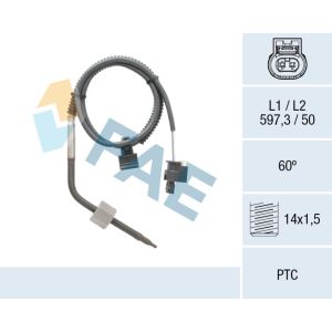 Abgastemperatursensor FAE 68054
