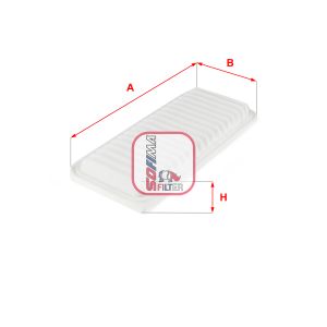 Filtro de ar SOFIMA S 3639 A
