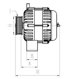 Drehstromgenerator HC-CARGO F 032 116 816
