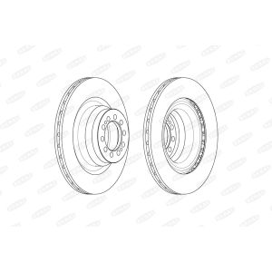 Bromsskiva BERAL BCR371A