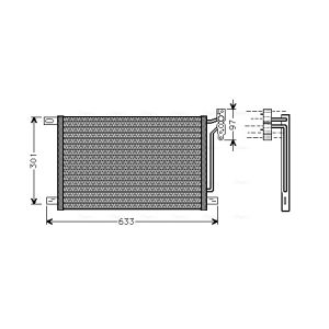 Condenseur (climatisation) AVA COOLING BW5215