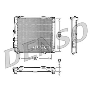 Arrefecedor do motor DENSO DRM17052