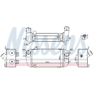 Intercooler NISSENS 961492