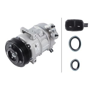 Compressor, ar condicionado HELLA 8FK 366 200-791