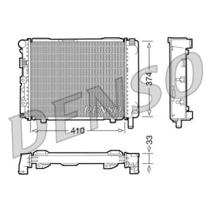 Radiateur moteur DENSO DRM17062