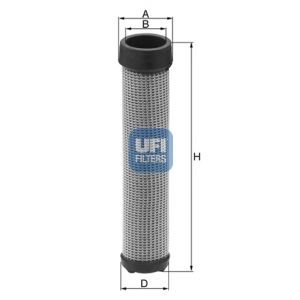 Filtro de ar UFI 27.552.00