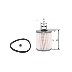 Filtro combustible BOSCH F 026 402 882